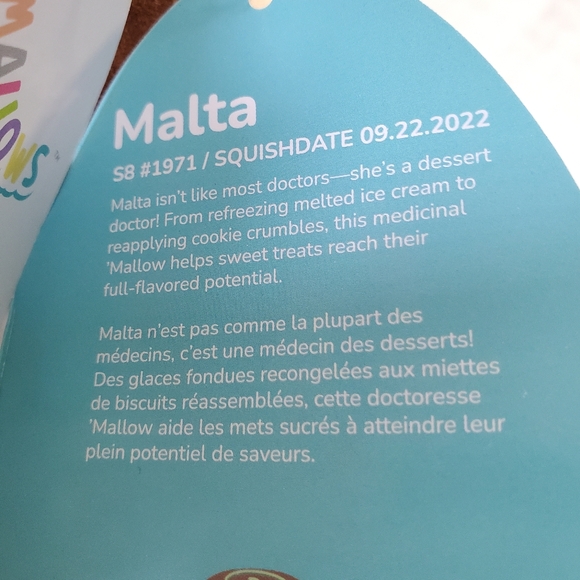 Malta Squishmallow Matcha Green Cinnamon Roll 8 Inch BNWT Stuffed Plush Toy - Picture 3 of 7